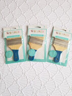 3 inch Waverly Inspirations Pattern Brush Set of 3